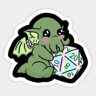 Baby Cthullet Sticker